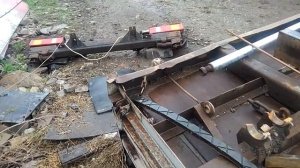 Газ- 53 с двигателем д-245, начало изготовления подрамника кузова