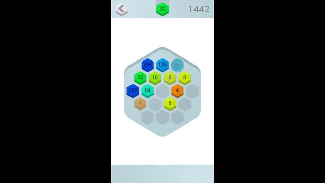 2048 Hex (by Spiral Code Studio) - puzzle game for Android and iOS - gameplay. смотреть онлайн