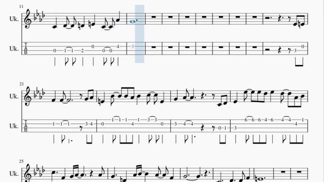Ukulele Tab: How to play The Gates of Hell (Bayonetta) by Youhei Ichikawa смотреть онлайн