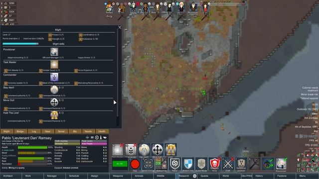 1 or 2 Slightly Angry Zombie Neighbours | Rimworld: Medieval Undead #7 смотреть онлайн