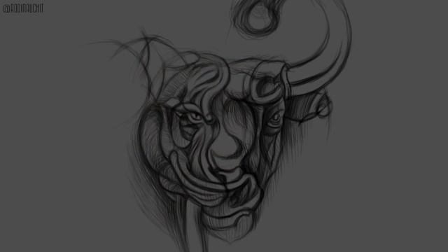 SPEEDPAINT Tiger + Bizon | My symbols of last year and New Year 2022 смотреть онлайн