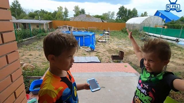 Что сделал Филипп с телефоном Кирилла? BRAWL STARS в реальной жизни // KiFill boys смотреть онлайн