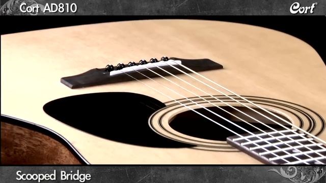 Cort AD810 Acoustic Guitar смотреть онлайн