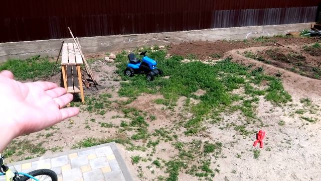 Vlog ?? наш УЧАСТОК и ПЛАНЫ на него / добываем ПЕСОК / МАЙНКРАФТ вышиваю  / куриные отбивные