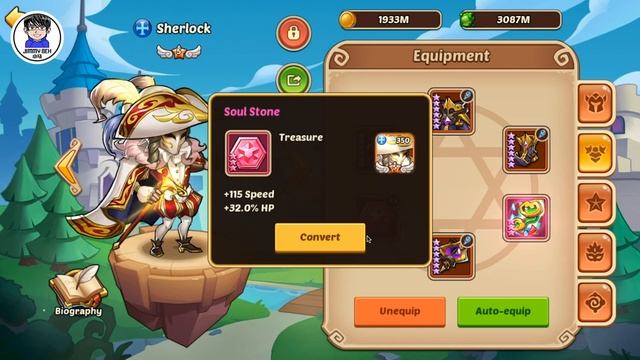 Idle Heroes - Road To Clear Fortress Seal Land 25 With Home Boost смотреть онлайн