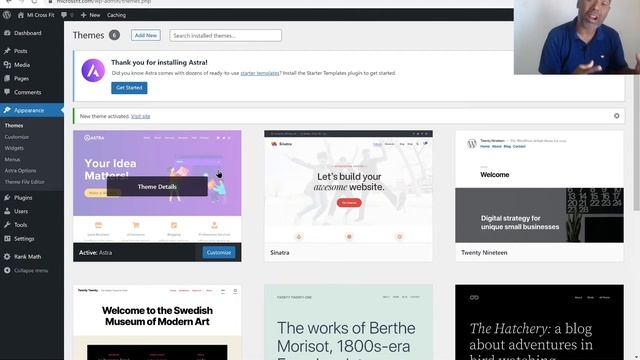 04. How To Install A WordPress Theme - Astra | How To Make A WordPress Website смотреть онлайн