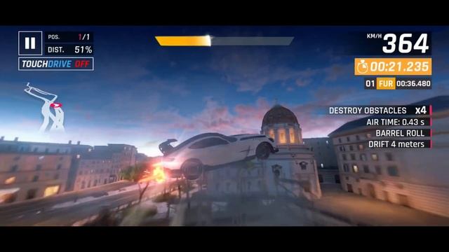 2⭐ - 35.921 | AMG GT Black Series Grand Prix - Final Round 1 [ Bread and Circuses ] - Asphalt 9 смотреть онлайн