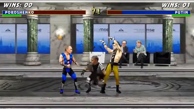 Putin vs Porocshenko :Mortal Kombat смотреть онлайн