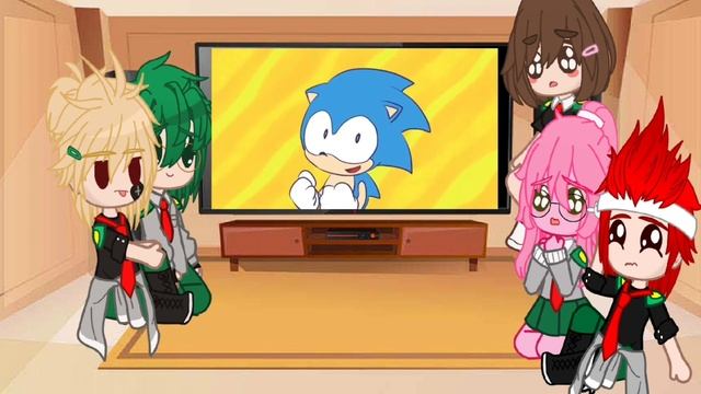 MHA react to sonic E.X.E meme || Lunauciha_千住 || part 4/4|| read description смотреть онлайн