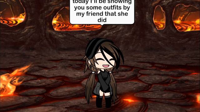 Showing people what my friend made and what I made on Gacha Life смотреть онлайн