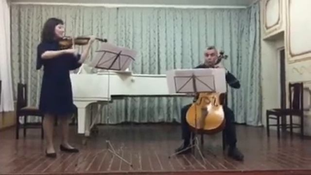 Сюита для скрипки и виолончели Р.Глиэр смотреть онлайн