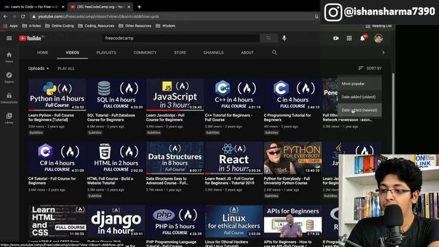 BEST FREE RESOURCE TO LEARN TO CODE | Learn DSA, Web Dev, Android Dev, Game Dev, ML for FREE смотреть онлайн