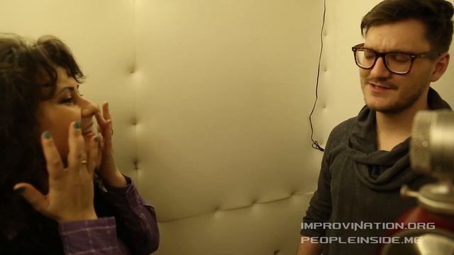 People Inside & Irina Tsukanova - запись на студии. Как разогреть связки перед записью смотреть онлайн