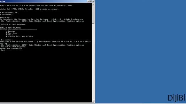 Oracle SQL*Plus ile Veritabanı Bağlantı İşlemleri смотреть онлайн