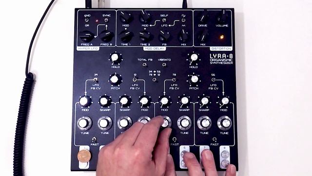 Soma Lyra-8 Black Beast Sound Demo (no talking) смотреть онлайн