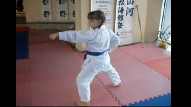 Карате в домашних условиях Урок 2 (Taikyoku Shodan) смотреть онлайн