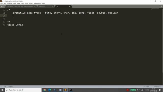 OOP Fundamentals using Java Lecture - 5 (Primitive Types & Variables) | Gujarati смотреть онлайн