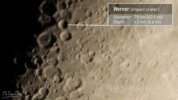 Zooming in on the Moon - Nikon P1000 (this camera is like a Telescope!)  Moon in high magnification