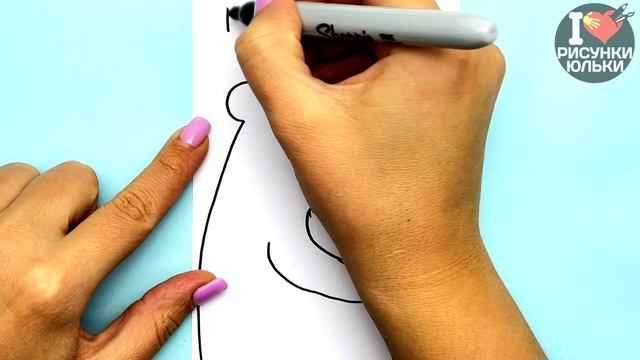 Как нарисовать красивую открытку для Мамы на День Матери или День Рождения.@risunki_yulki смотреть онлайн