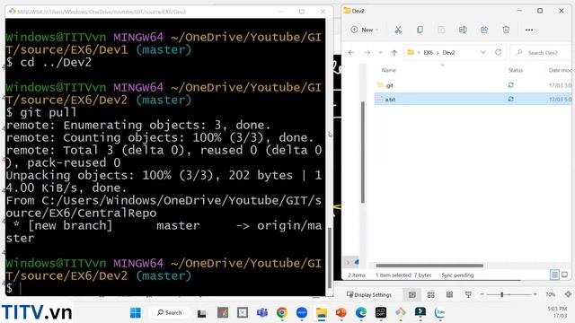 Học Git và Github - Bài 09. Xử lý xung đột trong Git - Merge Conflict смотреть онлайн