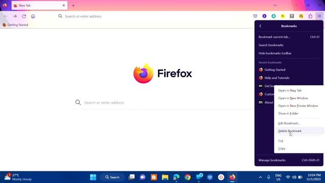 How To Delete Bookmarks in Mozilla Firefox Browser [Guide] смотреть онлайн