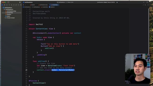 SwiftData Basics in 15 minutes смотреть онлайн