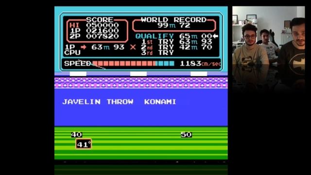 Track & Field - NES - Gameplay смотреть онлайн