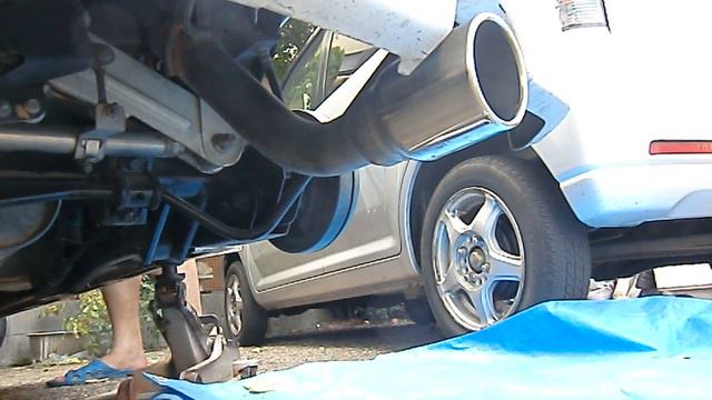 ekスポーツ　H82W ラリーアートマフラー смотреть онлайн