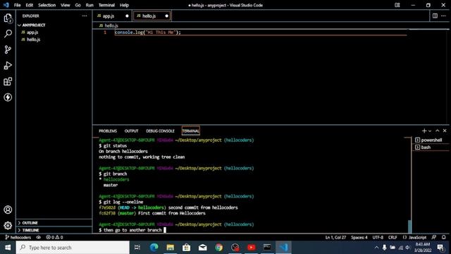 Git Tutorials || Try Most Used Commands || Delete Branch || Part-4 смотреть онлайн