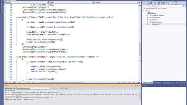 Build Asp.Net Core Minimal Api with CRUD functionality in 60 seconds from scratch смотреть онлайн