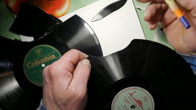 Граммофонная пластинка, чем склеить и как проверить. смотреть онлайн