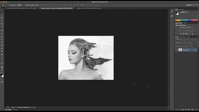 photoshop tutorial - double exposure смотреть онлайн