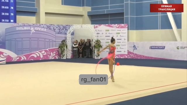 Яна Сакович, обруч-34,9, Надежды России 2023 смотреть онлайн