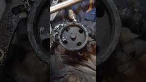 Снятие насоса ГУР на Тойота Камри/Виста sv41. 3s-fe. Часть 3