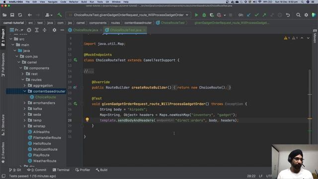 How to implement Content based Routing EIP in Apache Camel ? смотреть онлайн