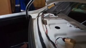 Дацун заднее стекло