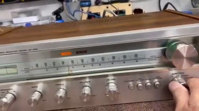 Pioneer SX-450 Stereo Receiver смотреть онлайн