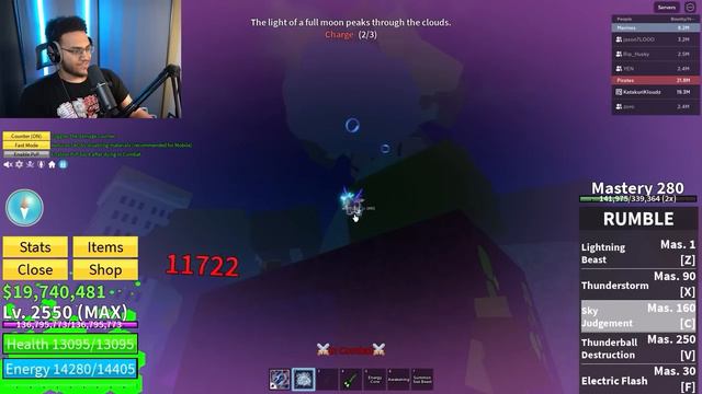 I 1v1'd EVERY Fruit in Blox Fruits.. смотреть онлайн