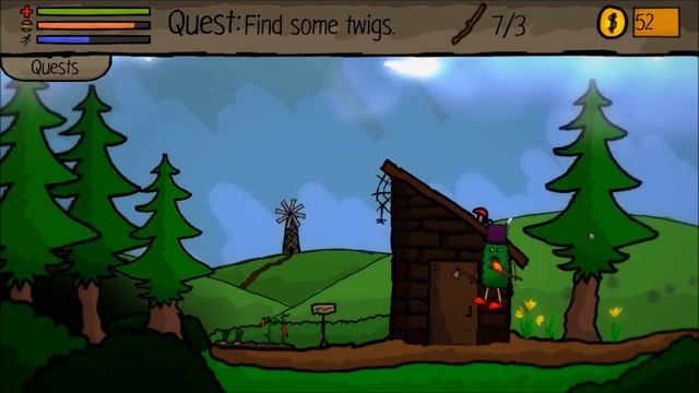 ADVENTURING AS A TREE!!- The Adventures Of Tree (PC Gameplay) смотреть онлайн