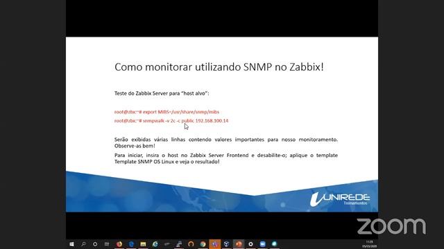 Webinar Zabbix 4.4: Introdução ao Monitoramento com SNMP смотреть онлайн