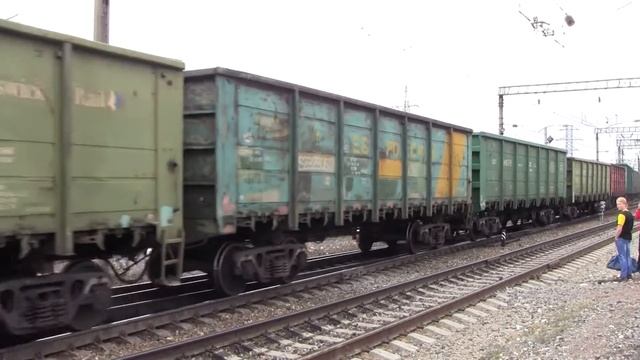 Электровоз ВЛ80р 1741 С грузовым поездом Вос Сиб жд смотреть онлайн