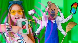 24 ЧАСА УПРАВЛЯЮ Злым Мороженщиком! ПУЛЬТ УПРАВЛЕНИЯ ЗЛЫМ Мороженщиком в РЕАЛЬНОЙ ЖИЗНИ!