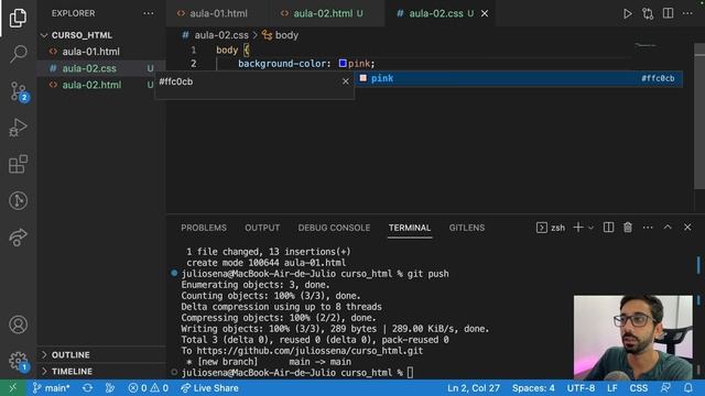 HTML [aula02] - Tag Header смотреть онлайн