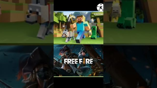 Minecraft vs Free Fire#minecraft #freefire vs challenge #Thw crowny смотреть онлайн