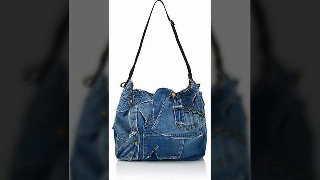 Most Beautiful Denim Patchwork upcycling HandMade crafts bags ideas 2023 смотреть онлайн