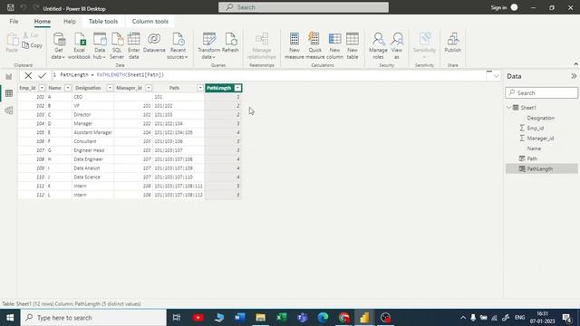 3.12 Pathcontains Function: DAX | DAX for beginners | Designed for complete beginners смотреть онлайн