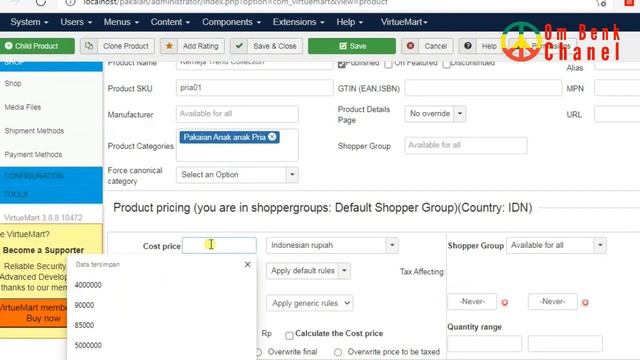 Tutorial Lengkap Membuat e-Commerce dengan VirtueMart Pasti Berhasil смотреть онлайн