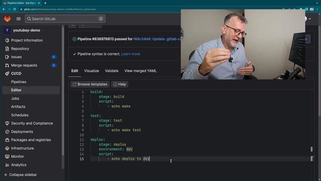 Gitlab Path to Production using Protected git tags смотреть онлайн