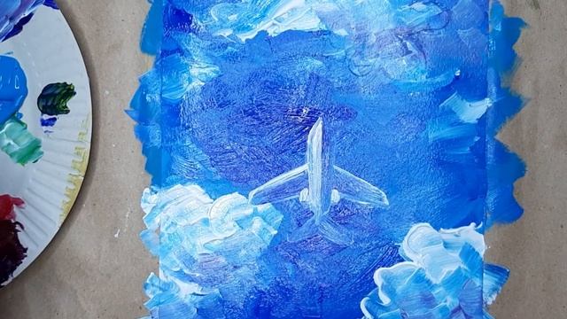 САМОЛЕТ |Рисуем настоящий? Пошагово и просто как всегда✌ смотреть онлайн