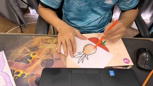 Coloring And Finishing A Vase Of Flowers And Leaves смотреть онлайн